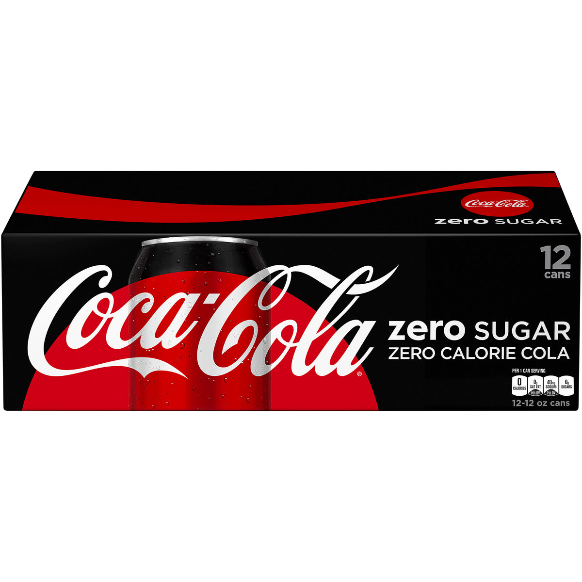 Coca Cola - Zero - 12 oz (24 Cans)