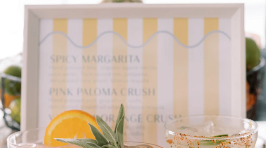 Drinks For Every Stage Of Your Wedding or Event To Set The Mood & Impress Your Guests.