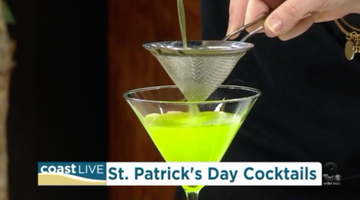 Shamrock Cocktails for St. Patrick's Day!