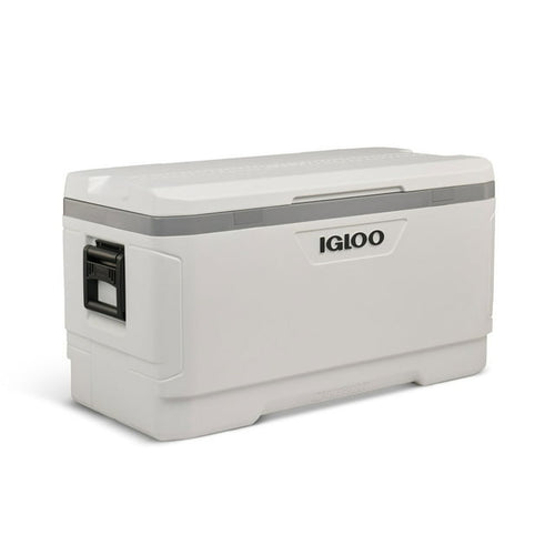 White Igloo cooler box on a white background