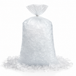 Load image into Gallery viewer, A bag of crushed event ice delivered for bar service, with crushed ice spilling out at the base.

