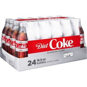 Diet Coca-Cola Classic, 24ct 16.9 fl. oz Bottles