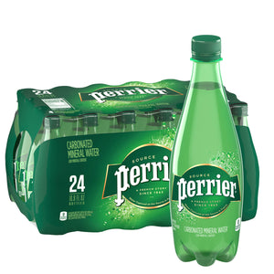 Perrier - Sparkling Mineral Water 24ct 16.9 fl. oz Plastic Bottles