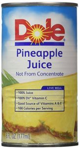 Dole - Pineapple Juice Cans