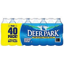 Deer Park Spring Water 40ct .5L Bottles