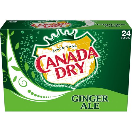 Canada Dry Ginger Ale 24- 12 fl. oz Cans
