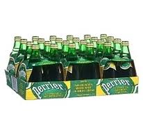 Perrier Carbonated Mineral Water Glass Bottles 11.15 Fl Oz. 4Ct