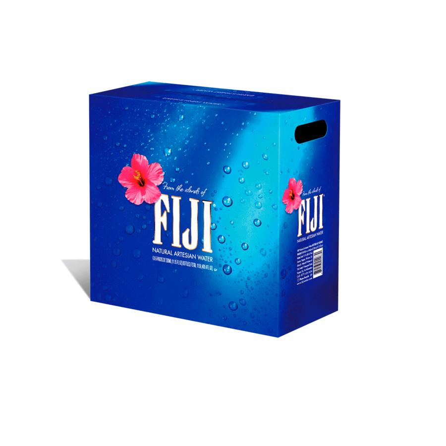 Fiji Water- Natural Artesian Water 24ct .5 L Bottles – Executive Beverage -  Mobile Bartenders & Waiters, Bar Rentals