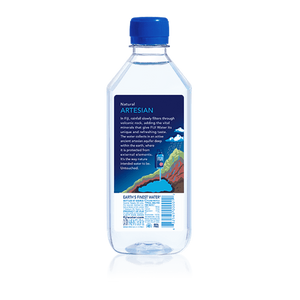 Fiji Water- Natural Artesian Water 24ct .5 L Bottles
