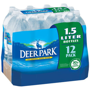 Deer Park Spring Water Case 12ct 1.5L Bottles