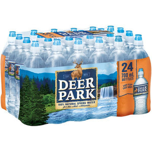 Deer Park Spring Water 24ct 23.6 fl. oz Bottles with Flip Top Cover