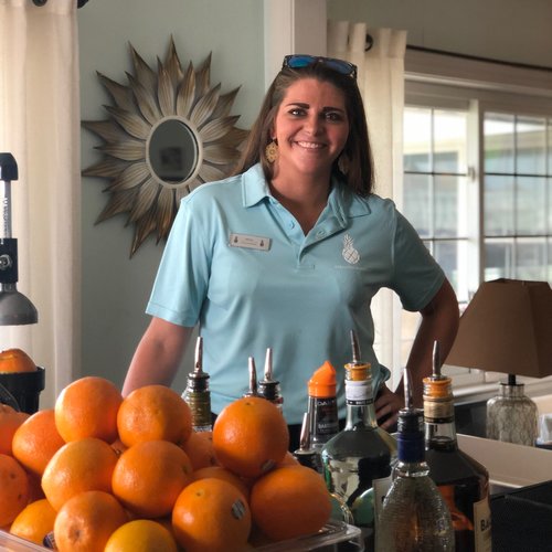 Brittney, professional event bartender at Executive Beverage