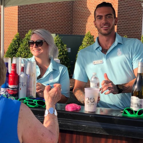 Savannah & Josh, professional event bartender at Executive Beverage